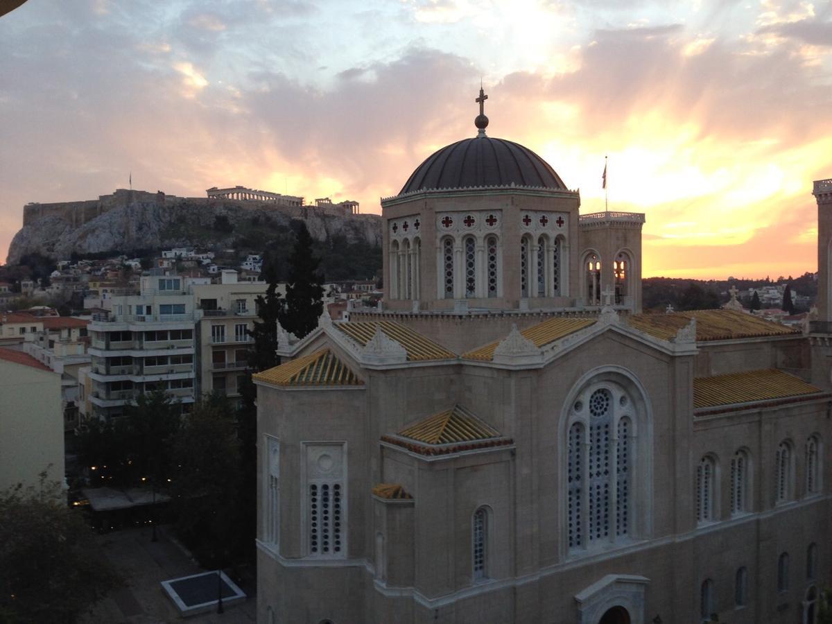 Metropolis Hotel Athènes Extérieur photo